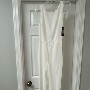 LuLu’s white jumpsuit. New never worn.